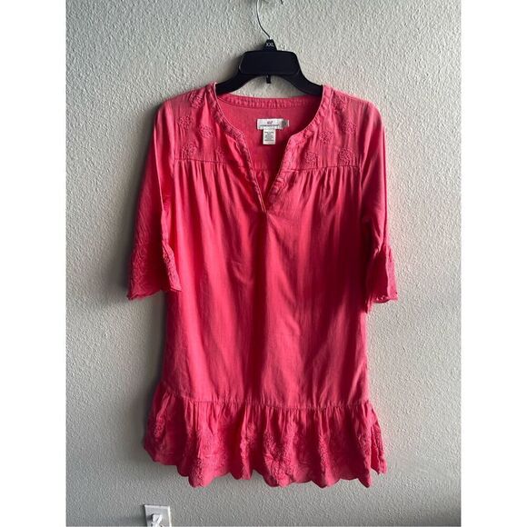 ❤️Vineyard Vines Paradise Linen Blend Dress - Picture 1 of 6